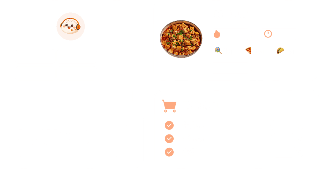 CosMeal meal planning interface